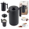 Steel Piston Coffee Tea Brewer 1L Kinghoff Kh-1996