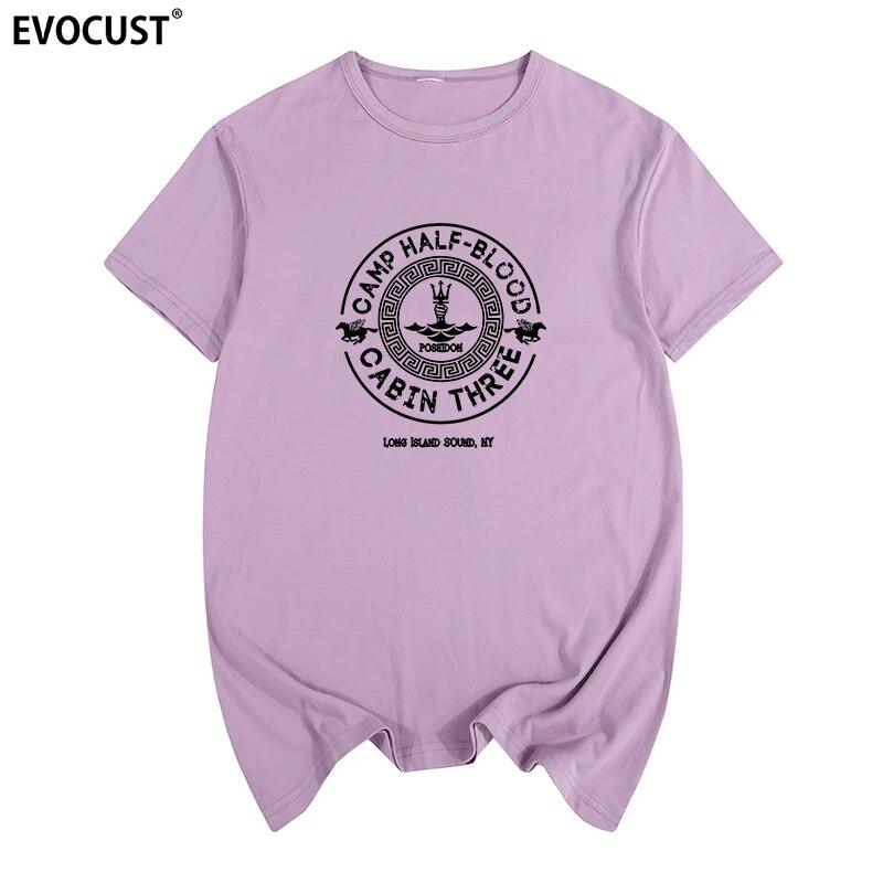 Camp Half Blood Long Island Sound New York Percy Jackson T-shirt Cotton Unisex T Shirt New TEE TSHIRT Womens