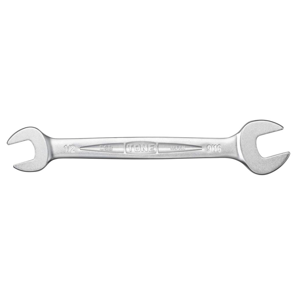 Tone x Flats HPDSB-1618 Wrench, 1/2" 9/16"