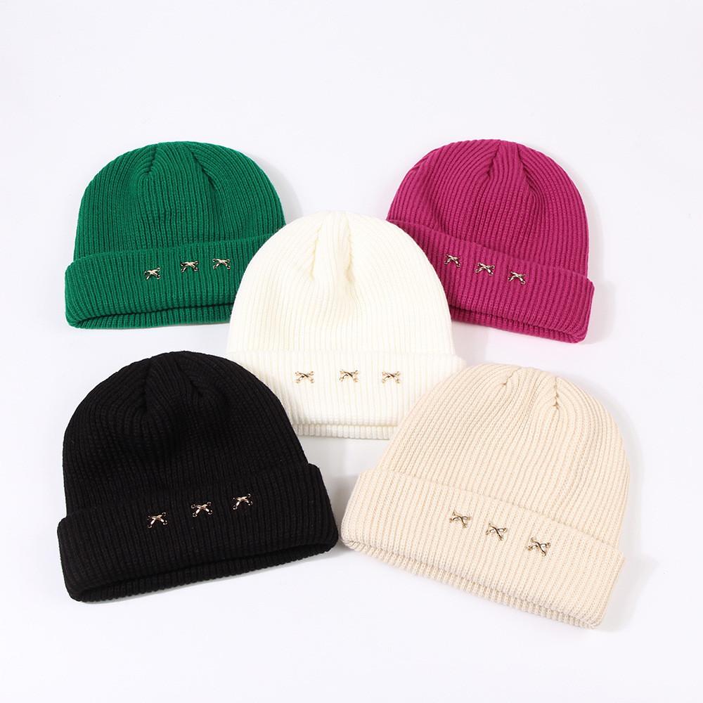 Fashionable Winter Knit Hat For Men And Women Warm And Windproof Various Colors Available