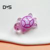 20Pcs Mini Luminous Turtle Figurine Glow-in-the-dark Tiny Colorful Tortoise Model Miniature Resin Animal Statue Decoration Ornament Party Favors