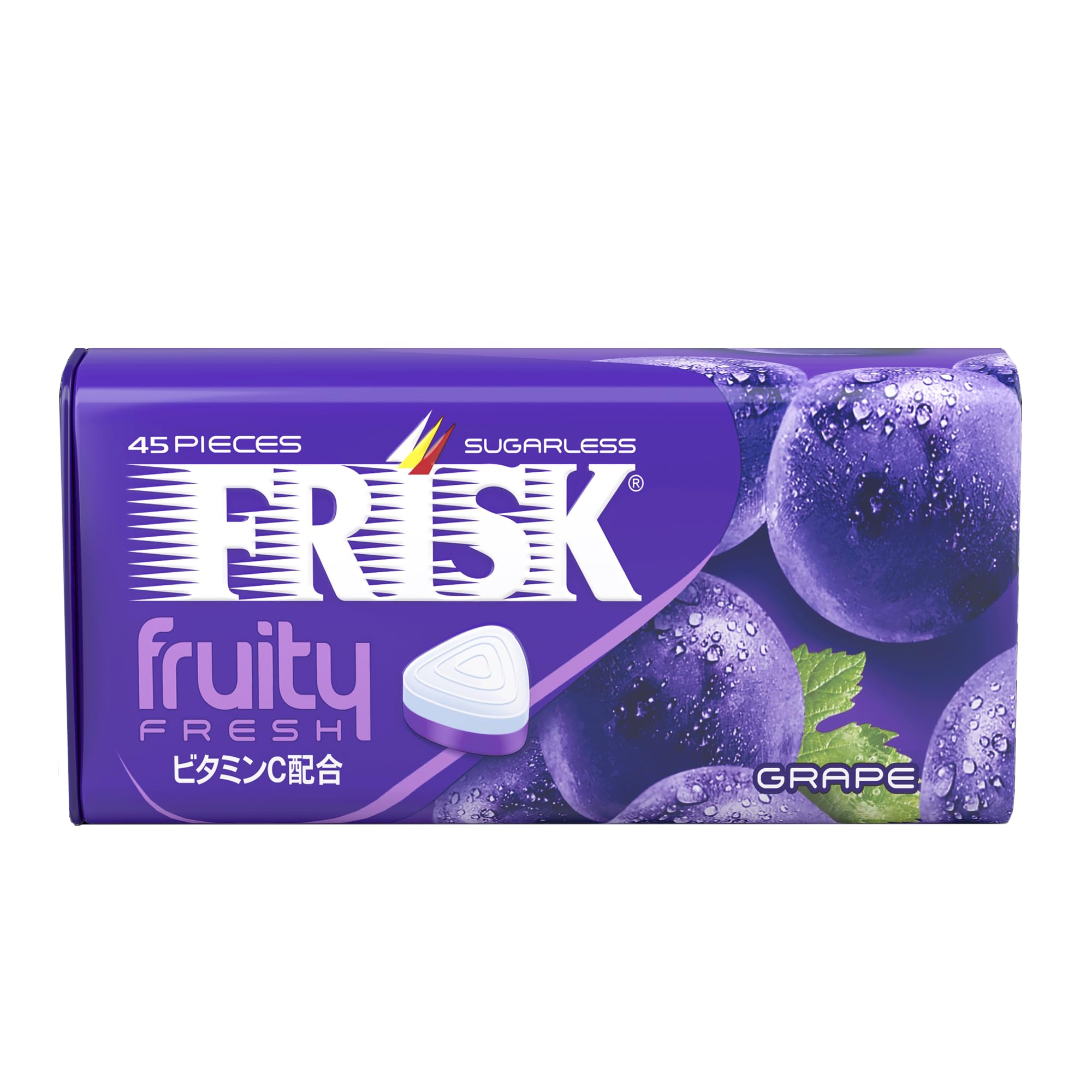 

Kracie Frisk Fruity Fresh Grape x 9 packs 31.5g