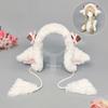 Sweet wind, cute little cashmere headband, earmuffs, warm ears in autumn and winter, earmuffs, horns, cold protection in winter, earmuffs