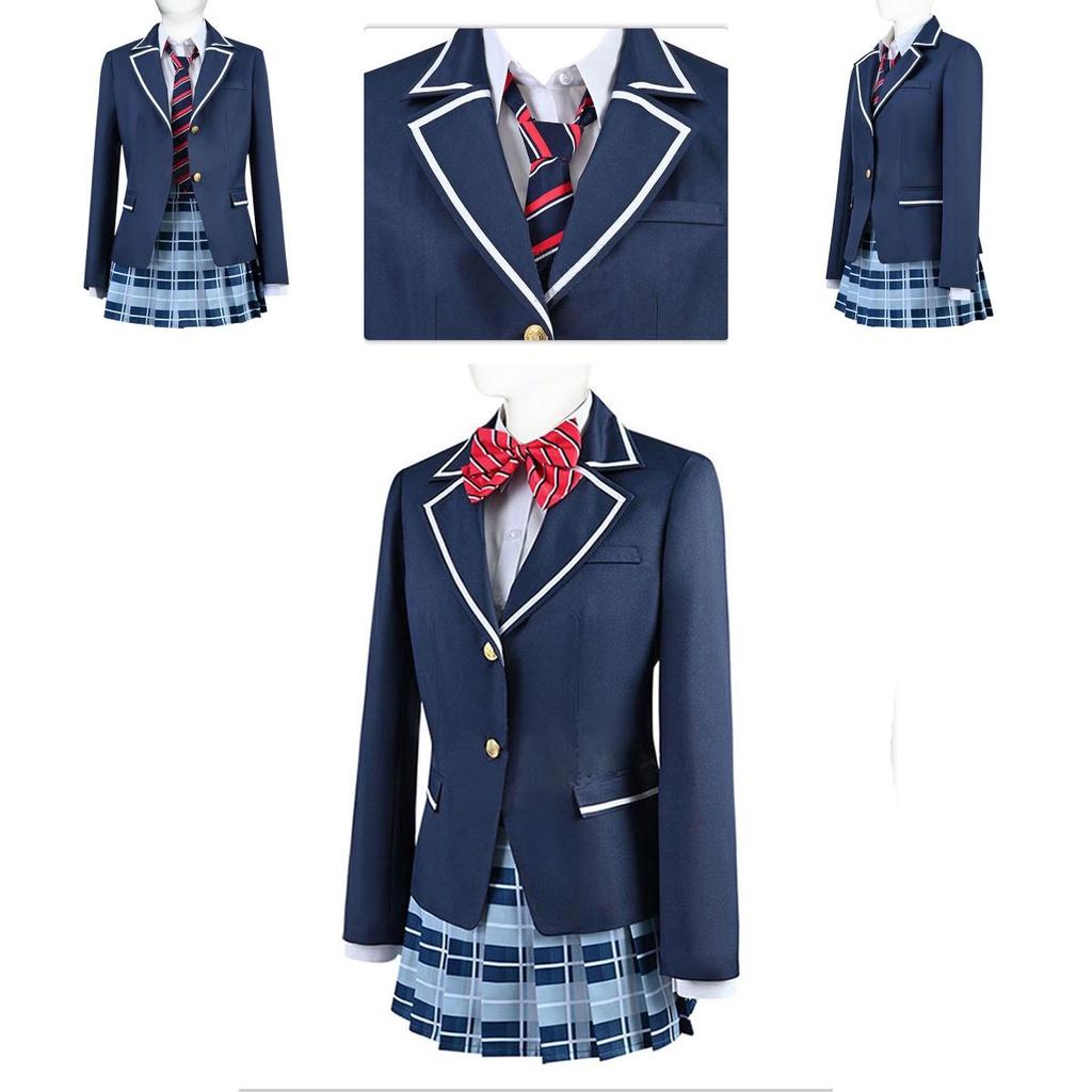 Project Sekai Colorful Stage Feat Cosplay Costume School Uniform Outfit Carnival