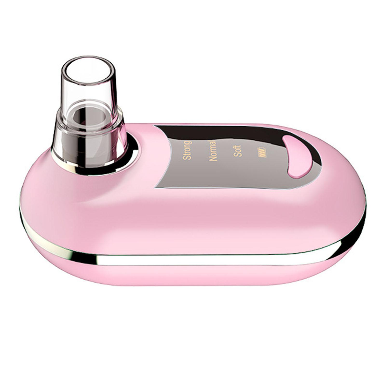 

Вакуумный прибор для удаления черных точек, 3 режима, мини-ручная глубокая очистка, уменьшение прыщей, сильное всасывание пор розовый