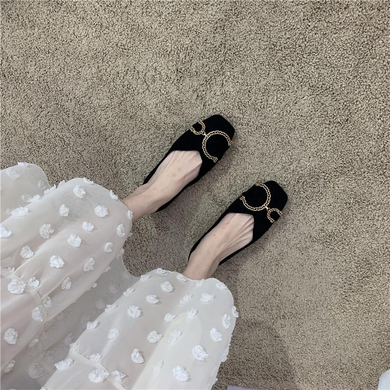 

Fashion Large Size 44 45 46 Square Toe Flat Shoes for Women s Spring Versatile Rhinestone Shallow Ladies Shoes Plus Size Shoes Luxury 31 чёрный