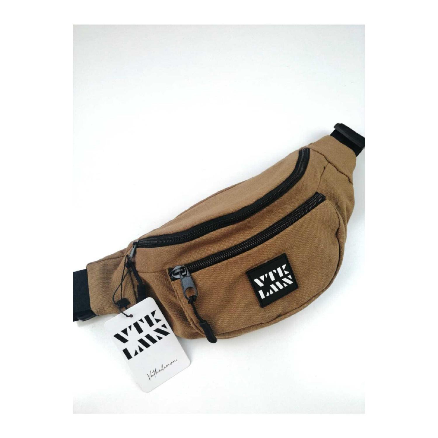 

Unisex Brown Shoulder And Waist Bag коричневый