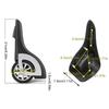 1 Pair Luggages Swivels Wheels Suitcase Wheels Replacement Trunk Wheels Travel Suitcase Caster Wheels for Luggages