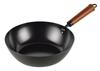 Pearl Metal Iron Stir-fry Pan, 26cm, Deep, Induction Compatible, Iron Workshop, HB-2975