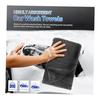 Highly Absorbent Car Wash Towel with Double-sided Polyester Design Car Cleaning Cloth Ideal for Cleaning Furniture and Glass Quick-drying Rag That