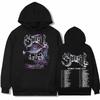 Band Ghost Skeletour World Tour 2025 Print Sweatshirts Men Women Hip Hop Gothic Harajuku Hoodies Oversized Pullovers Streetwear