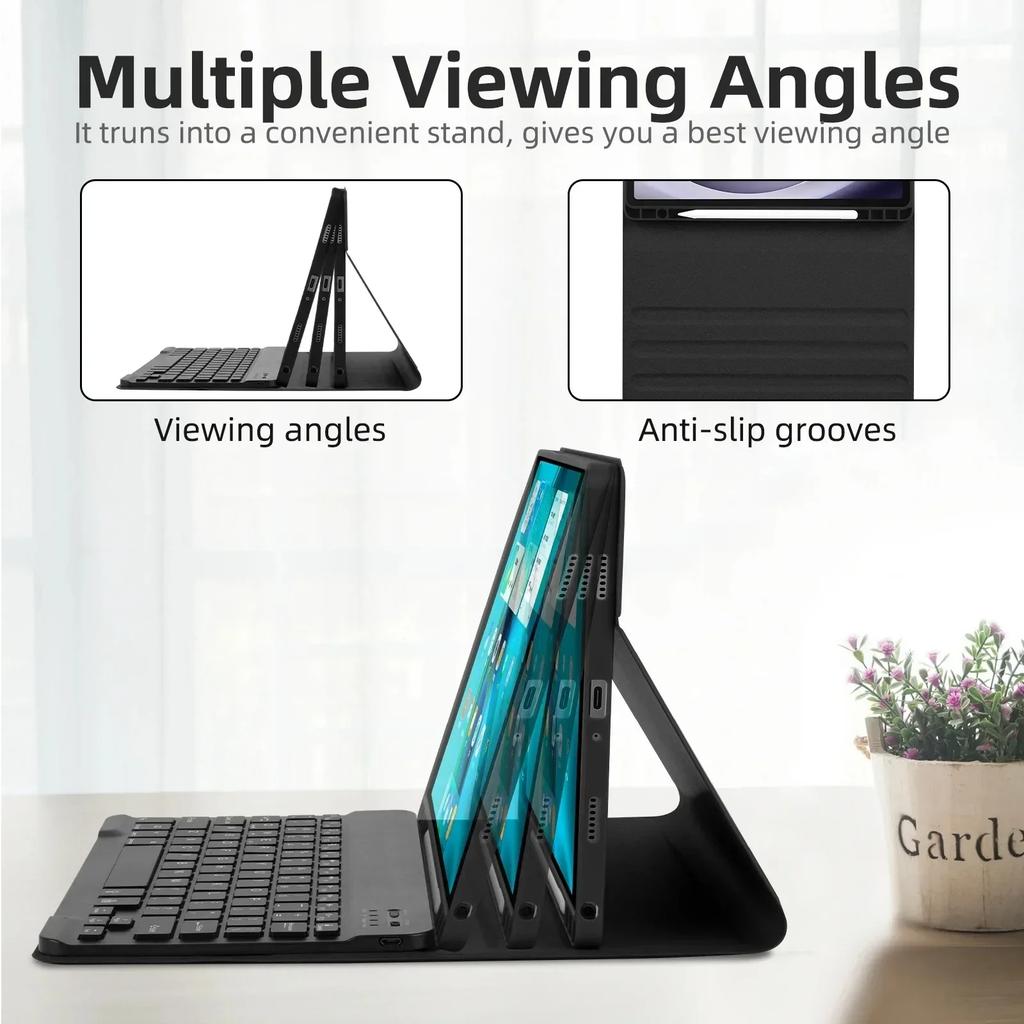 Tablets Keyboard Case for IPad Air 11 M3 2025 Funda Keyboard Cover for IPad Air 6th Generation 11 M2 2024 A2902 A2903 A2904