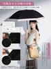 KIZAWA Folding Silky Gloss 55cm Grilled UV Light Full Heat Windproof Parasol, Fabric, Ribs, Bamboo-Style Handle, Protection, 100% Blocking, Foldable,