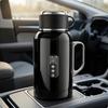 Elektrischer Wasserkocher für das Auto 12V/24V für Roadtrips, Fahrer