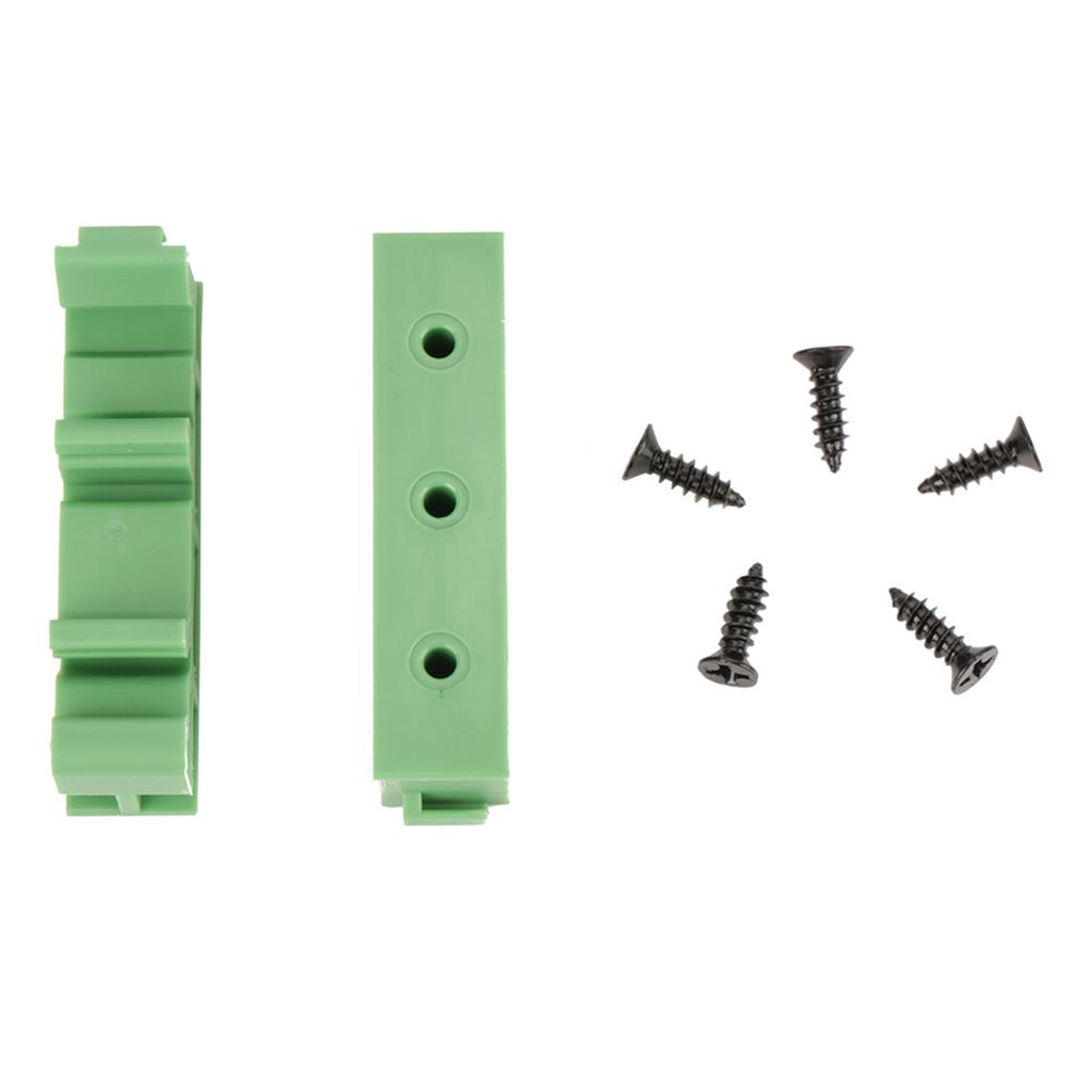 IDC40P 40Pin Steckerleiste Breakout Board Terminal Block Anschluss PLC Schnittstelle mit Halterung