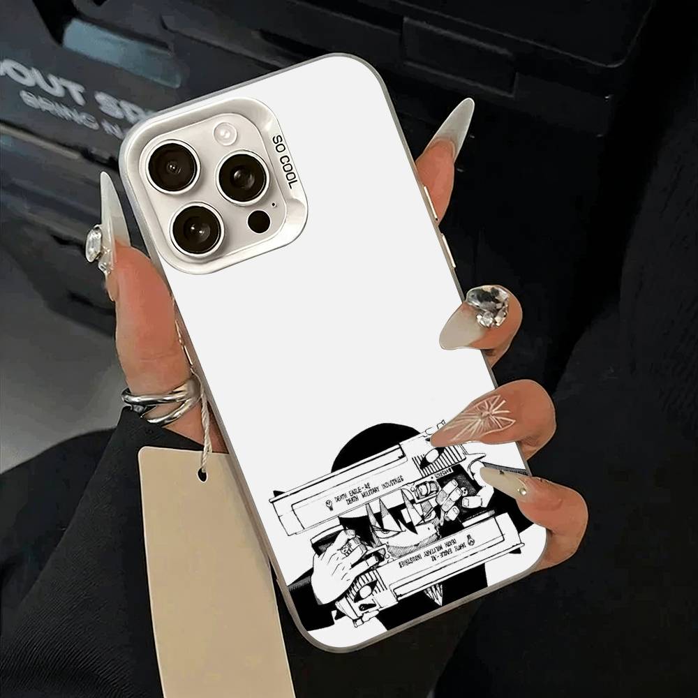 Anime-S-Soul -E-Eater Phone Case For IPhone 17 Air 16 15 14 13 12 11 Pro Max White Sliver Hard Cover
