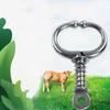 1 Pezzo Pinza Naso Bovini Acciaio Inossidabile Automatica Pinze Naso a Molla Mucca Clip Naso Mucca Strumento di Trazione Anello Bovini Forniture Animali