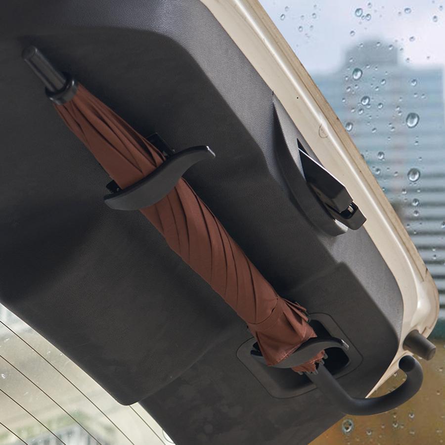 1/2PC Universal Car Hook Seat Back Hook Multi-purpose Trunk Umbrella Holder Car Umbrella Storage Car Interior Accessorie Storage