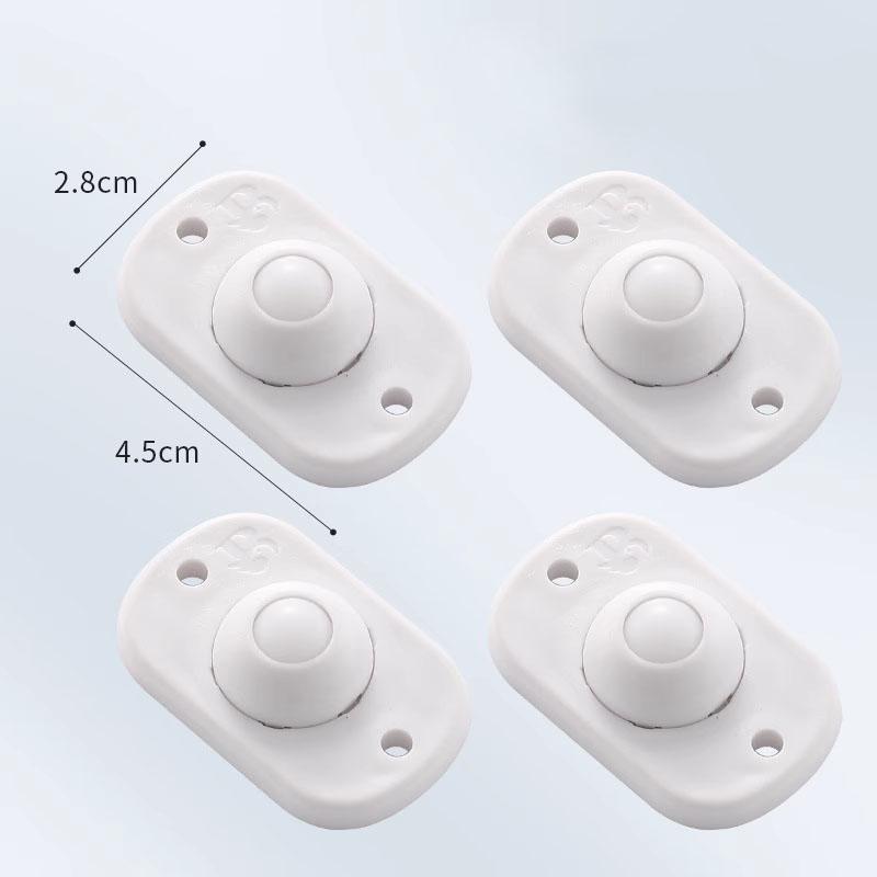 Selbstklebende Rollen Geräte-Rollen Geräte-Schieber für Küche 360° schwenkbar Universalrad Mini Klein Küche