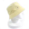 Excellent HERMES hat Calvi Serie Metal Bucket Hat yellow cotton Women 57 Used