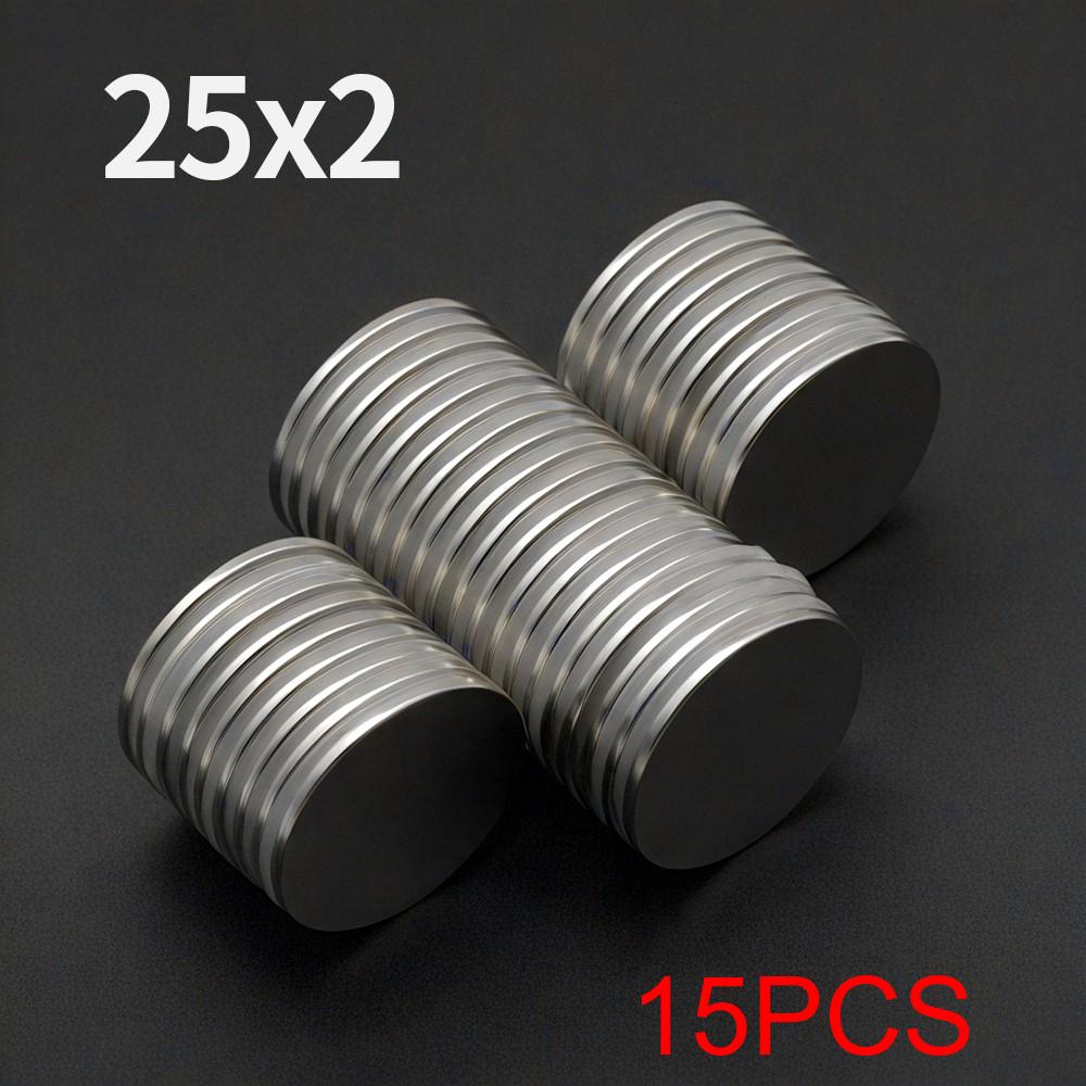 Powerful Neodymium Magnet N35 NdfeB Permanent Magnetic imanes Round Super Strong Fridge Magnets DIY 2x2 5x2 6x2 8x2 15x2 18x2mm