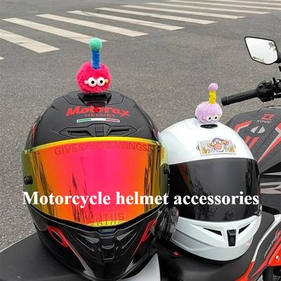 Vtipné dekorace na motocyklové helmy Motocyklové příslušenství Lyžařská helma Roztomilé kočičí uši Elektrické auto Kreativní příslušenství
