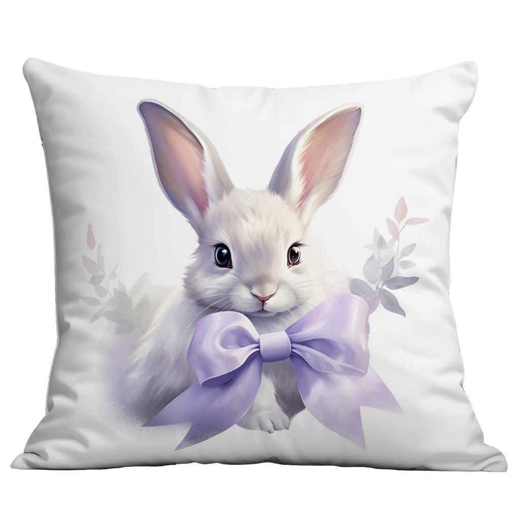 Hot Easter Bunny Purple Series Pillow Case with Pillow Case with A Variety of Pillow Covers Available