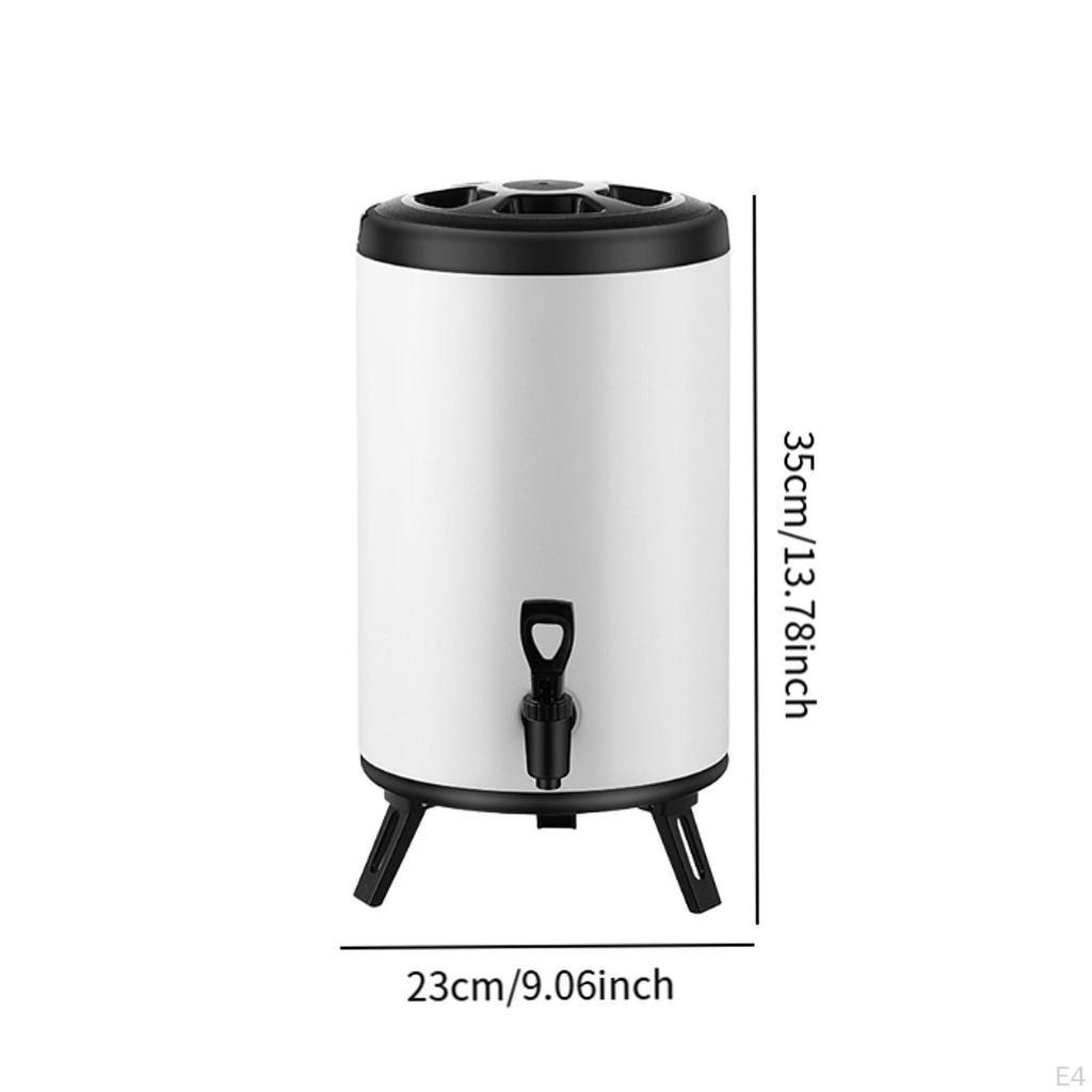 Getränkebehälter für Milch, Tee und Kaffee mit isoliertem Fass für Veranstaltungen