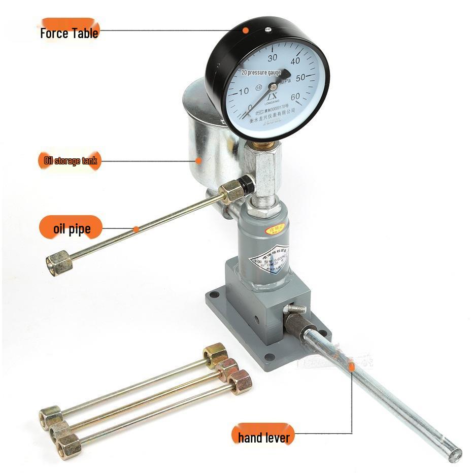 Diesel Engine Injector Nozzle Hand Pump Tester & Calibrator