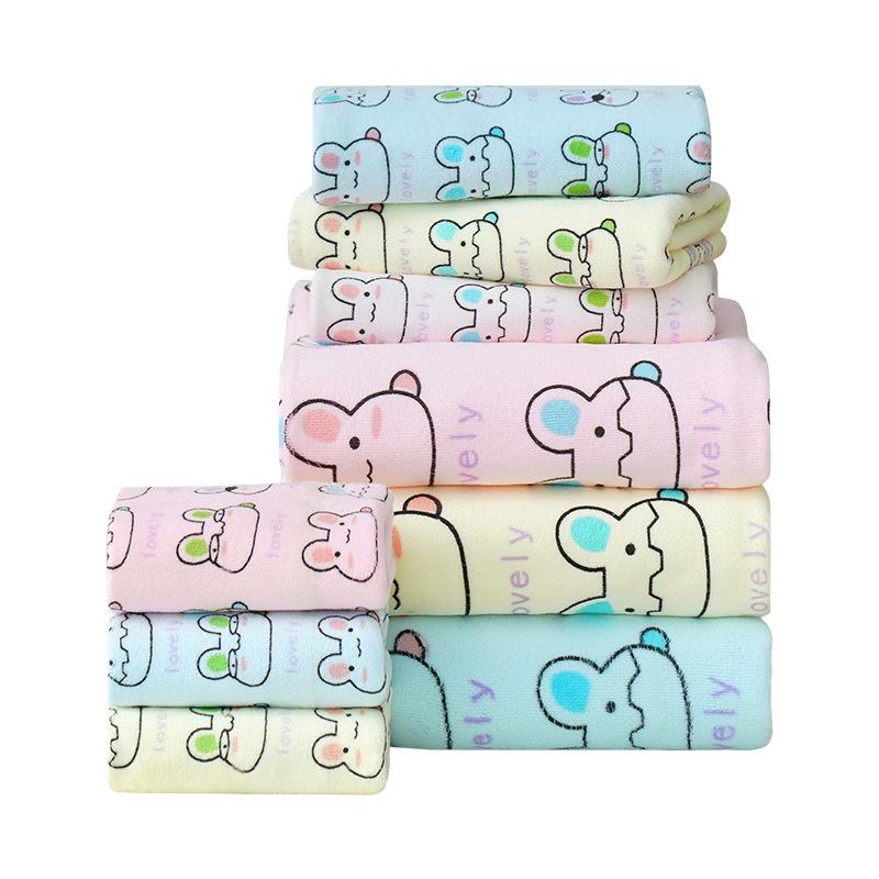 Towel printing absorbent children's cartoon bath towel microfiber children's face towel beach towel