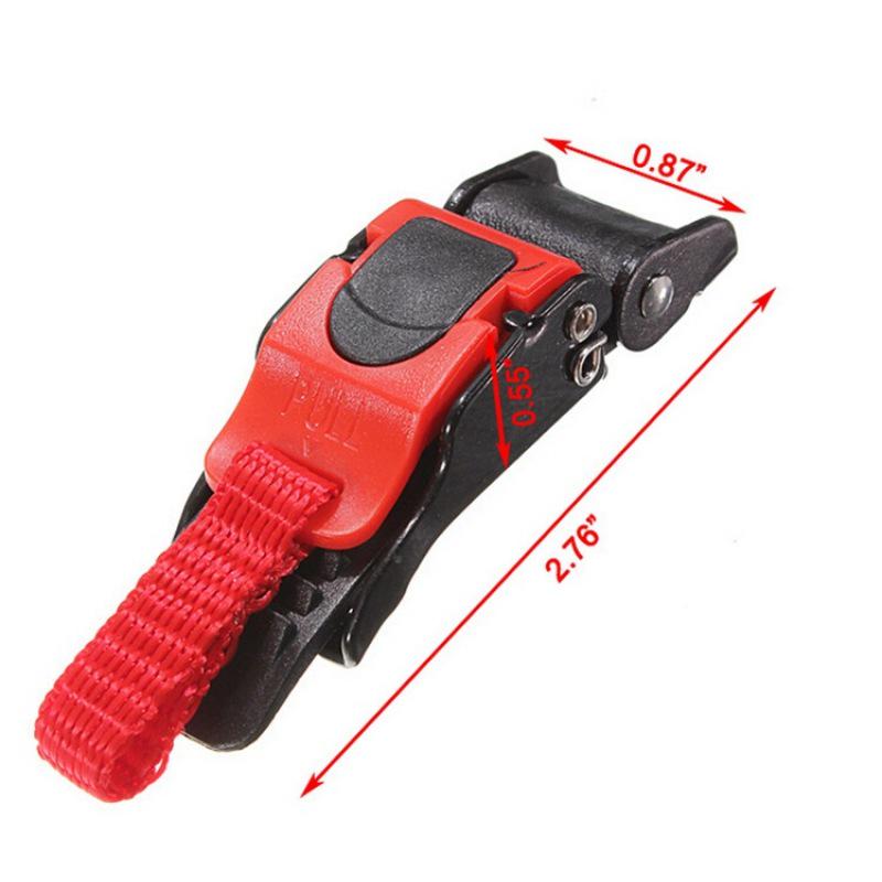 1x ATV Bike Helm Clip Kinnriemen Quick Release Pull Schnalle Für Suzuki