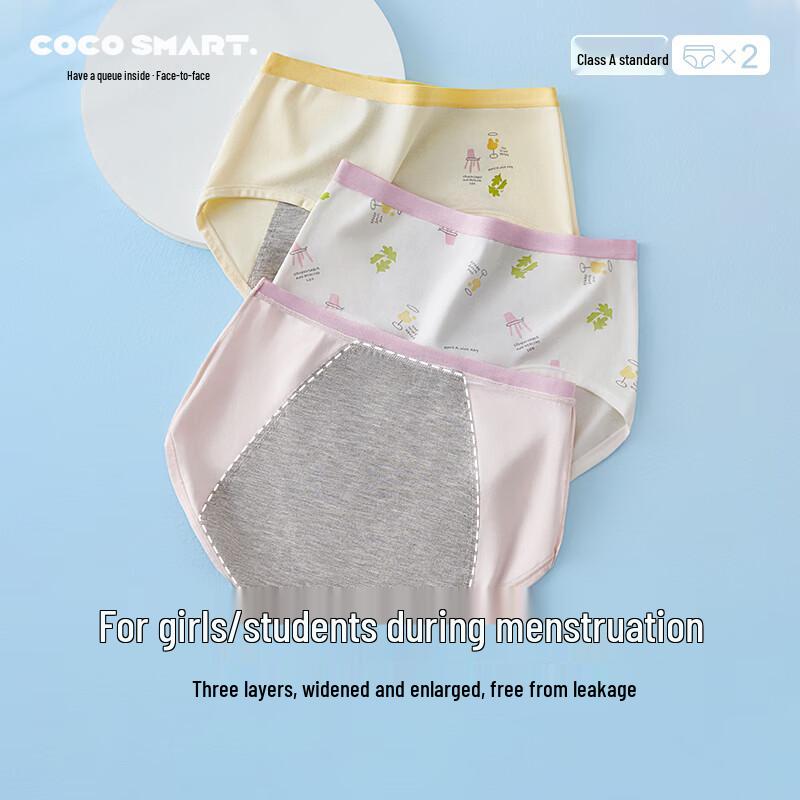 

COCO SMART Women s Anti-Leak Period Panties M