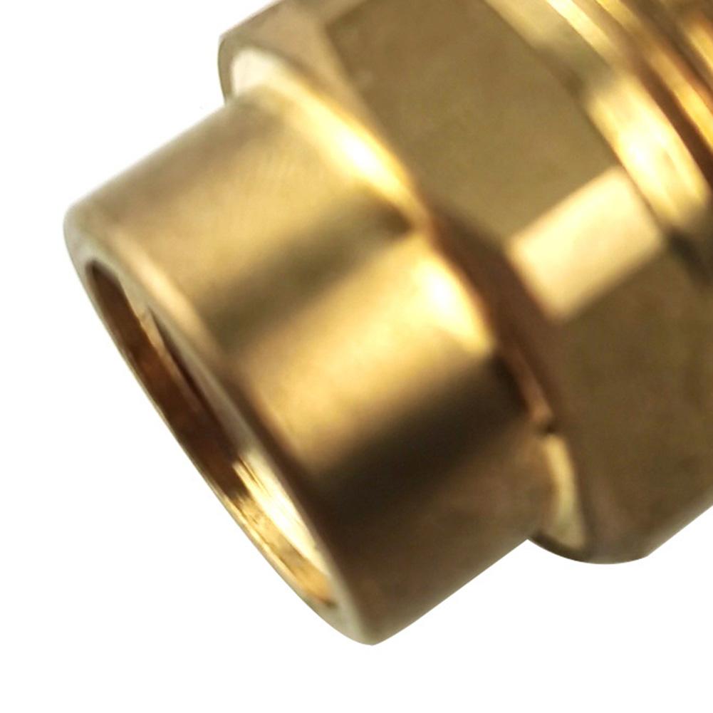 1/4 Inch F-M22 Snow Foam Lance Adapter Coupler Quick Connection Brass Washer Connector for High Pressure Water Pot
