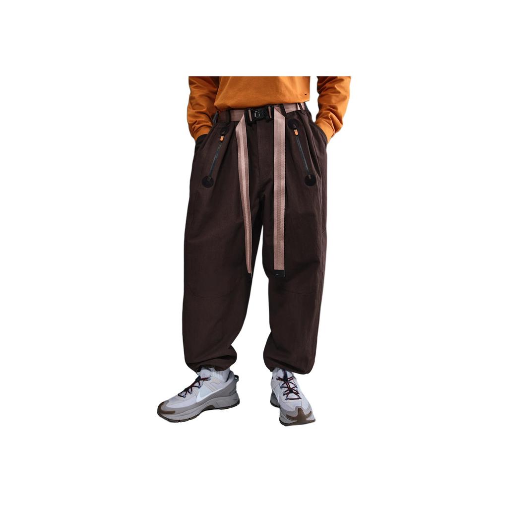 Nike ISPA Confortable Polyvalent Mode Sport Long Pantalon Unisexe Bas Couleur Terre Violet-Rouge Fumée HF6405-227