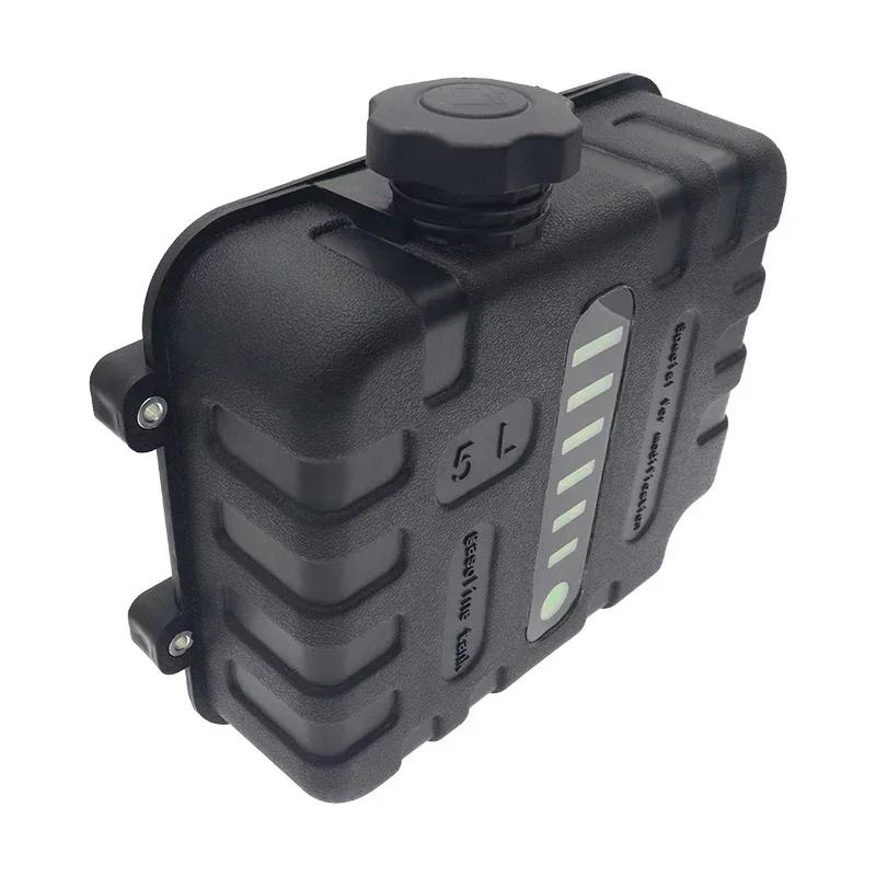 

5л Пластиковый топливный масляный бензиновый бак для автомобиля, грузовика, каравана, воздушного дизельного стояночного обогревателя, масляного бензинового контейнера, обогревателя, топливного бака