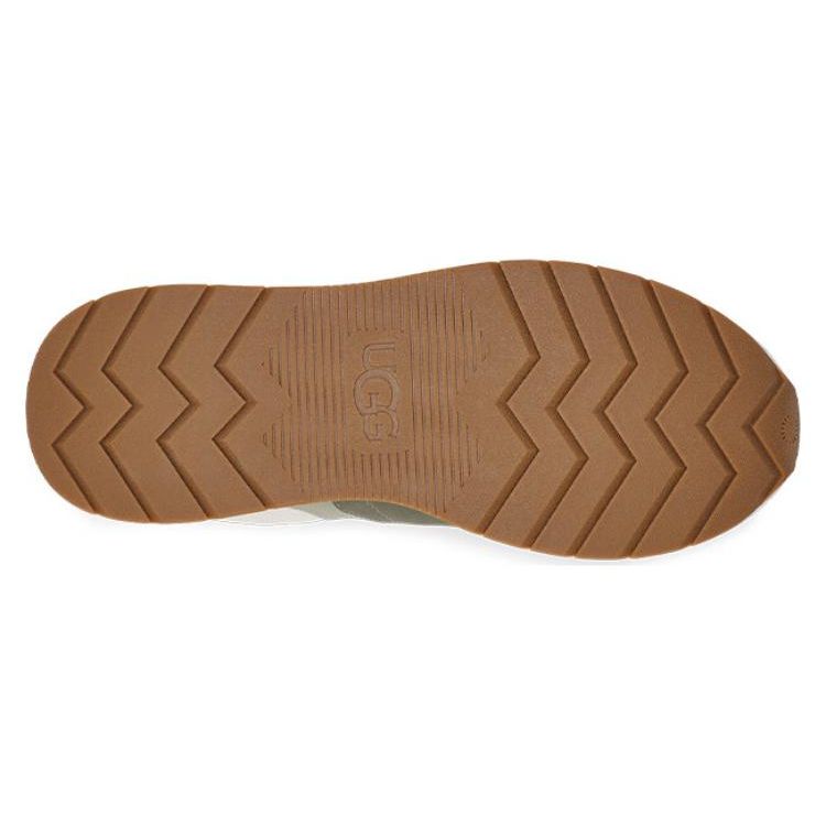 UGG Comfortable Lightweight Flat Lace-Up Low-Top Sports Casual Shoes Women sneaker Moss-Green 1136855-MSG