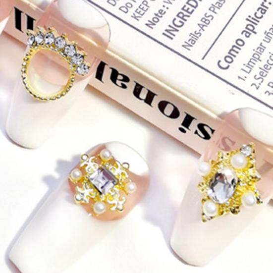 10Pcs/Bag Nail Rhinestones Creative DIY Design Accessories 3D Nail Art Decorations for Nail