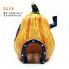 Fish Shrimp Halloween Pumpkin Shelter House Simulation Resin Ornament For Aquarium Fish Tank Decor
