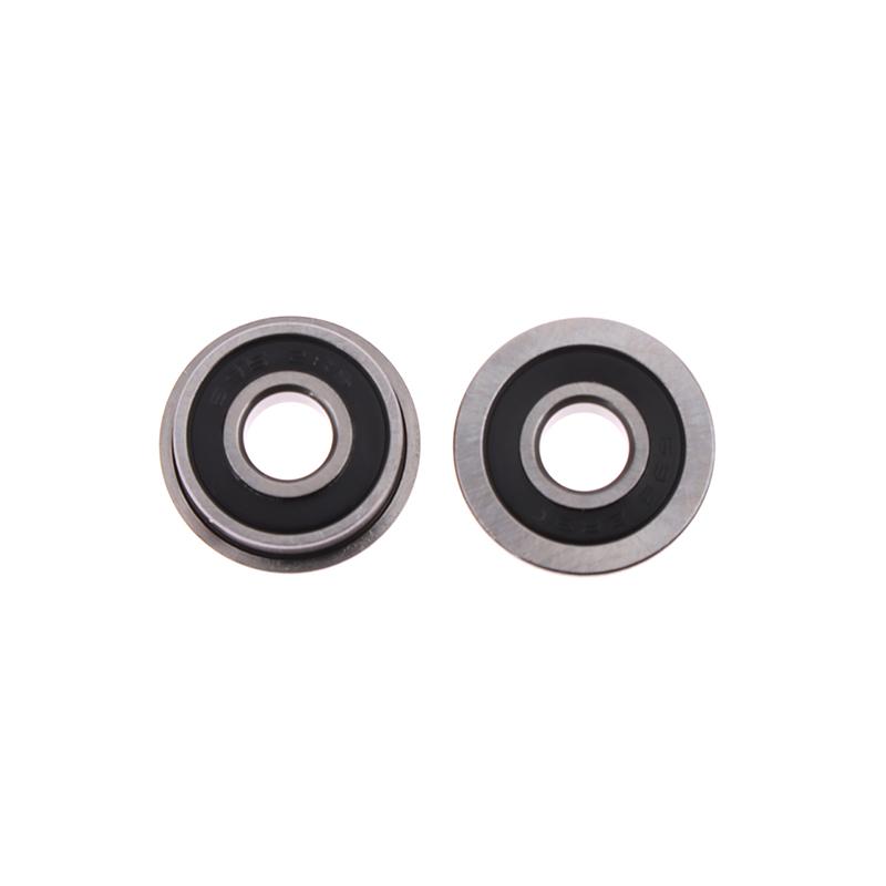 10Pcs F695-2Rs Stainless Steel Bearing Flanged Miniature Deep Groove Ball Bearings F695 Rs Ball Bearings