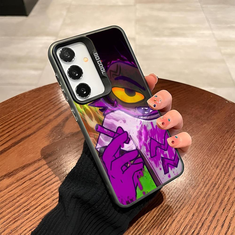 Cartoon H-Homestuck Phone Case For Samsung Galaxy S25 S24 S23 S22 S21 S20 Note20 Ultra Plus Fe Colored Silver Cover