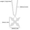 Kingdom Hearts Halskette - Spiegelpoliertes Anime-Spiel-Anhänger für Damen und Herren Cosplay Schmuck Geschenk