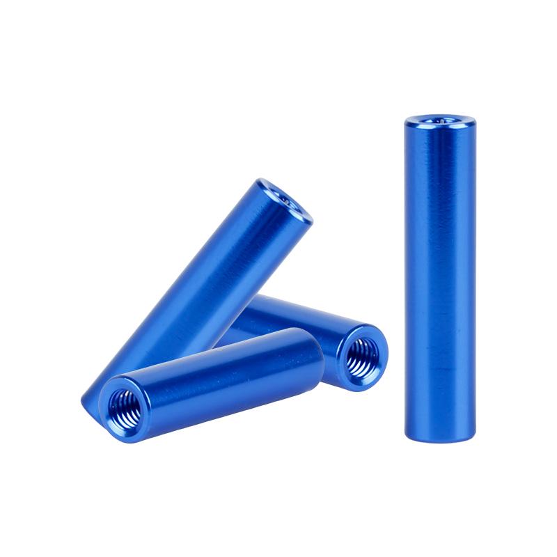 Aluminum Alloy M3 Round Isolation Rod with Nut and Screw Support.