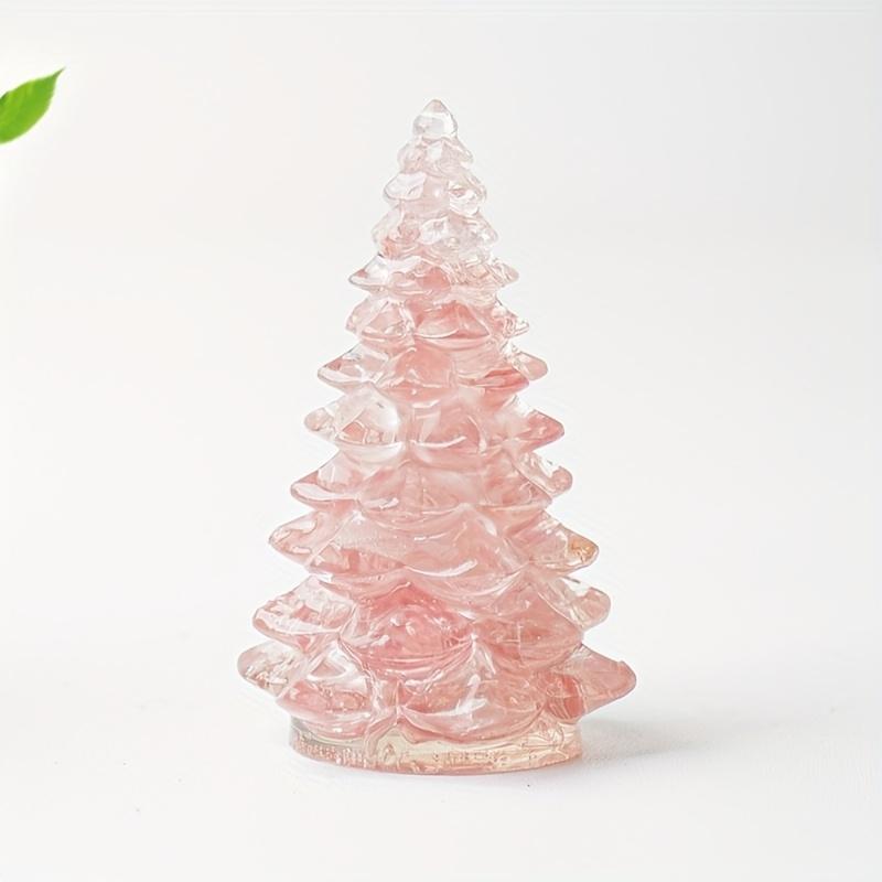 Resin Crystal Christmas Tree Home Christmas Decoration Gift Desktop Decoration Ornament