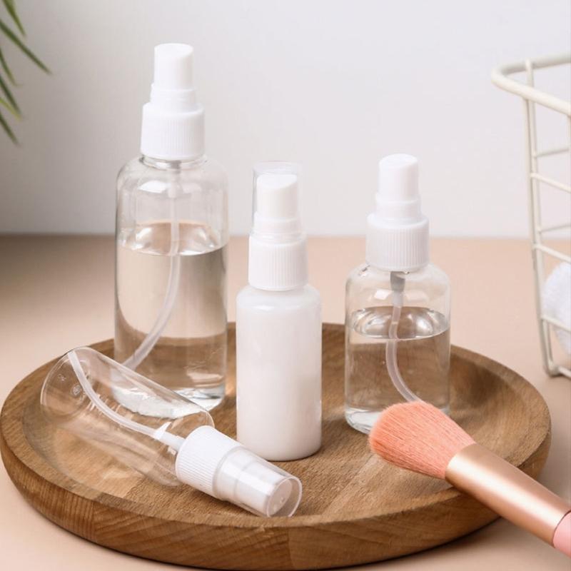 Portable Leakproof Spatter Bottle For Skincare Travel Refillable Fine Mist Container With Recyclable Elastomer Design