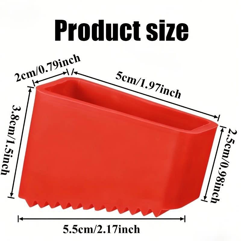 Protective Ladder Leg Covers Non-slip Rubber Foot Pads Shock Absorption Mat for Step Ladder Office and Home Use