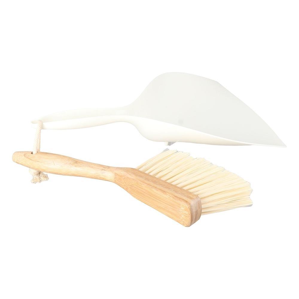 

With Rope Dust Bamboo Handle Home Dustpan Broom Shovel Set Household Cleaning Tools Cleaning Brush Broom Shovel Set