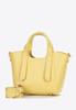 Wittchen Women's Mini Yellow Leatherette Case With Removable Pouch