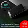 Compact Metal Portable Bluetooth Speaker CN Plug (adapter Included)