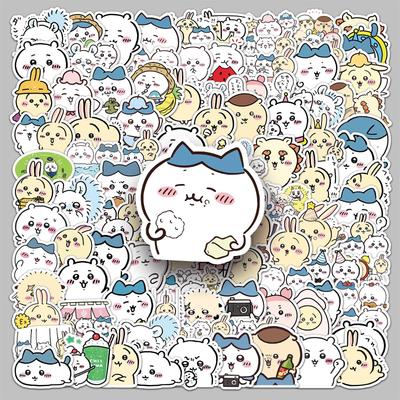 Chiikawa Cute Cartoon Japanese Anime Stickers (101 Sheets) – Waterproof Decorations for Diary and Planner.