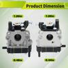 308480001 Carburetor Kit For Toro F-Series Trimmer WYC-7 WYC-7-1 25.4cc Carb
